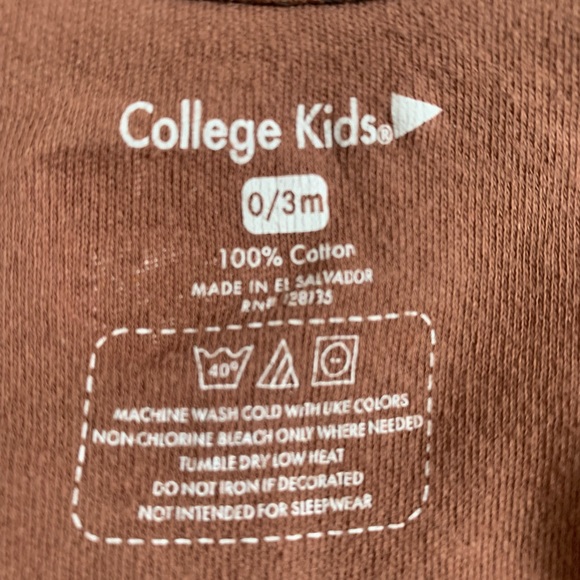 University of Northern Iowa Football Onesie - Picture 3 of 3